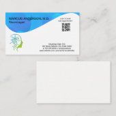 Mini-Psychologie-Logo | Gesundheitswissenschaft Visitenkarte (Vorne/Hinten)