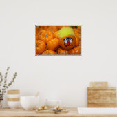 Mini Pumpkin Face Poster (Küche)