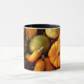 Mini Pumpkins und Gourds Sortiment Fall Foto 2 Tasse (Zentrum)