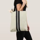 Mini-Racing-Streifen auf beliebigem FARBHintergrun Tasche (Von Nahem)