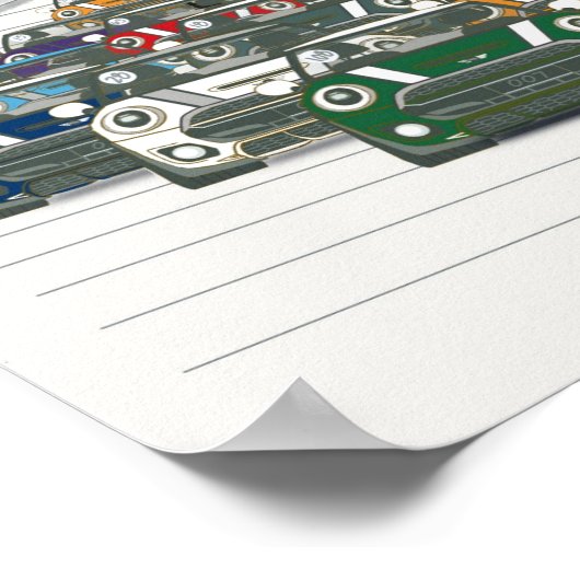 Mini Racing Track 1 Poster (Ecke)