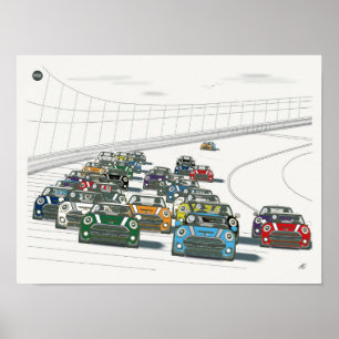 Mini Racing Track 1 Poster