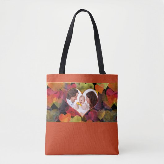 Mini-Rahmen - Herz ART I + Ihr Foto Tasche (Vorderseite)