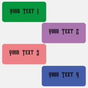 Mini-Rectangle-Waterproof-Label Etiketten