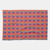 Mini Regenbogen-Cup von Java Repeat Tangerine Geschirrtuch (Horizontal)