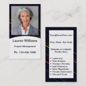 Mini Resume Card | Netzwerkkarte Telefonnummerkarte (Vorne/Hinten)