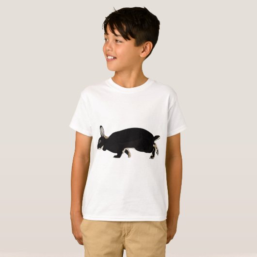 Mini Rex Rabbit - hop T-Shirt (Vorne ganz)