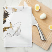 Mini Rex Rabbit - "Sneak" Geschirrtuch (Viertel Falte)