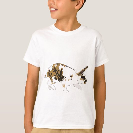 Mini Rex Rabbit - "Sneak" T-Shirt (Vorderseite)