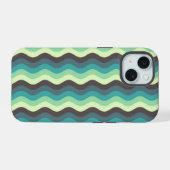 Mini Ripple Waves iPhone Case iPhone 15 Hülle (Rückseite (Horizontal))