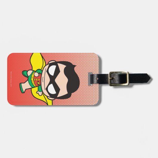 Mini Robin Gepäckanhänger (Vorderseite horizontal)