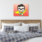 Mini Robin Leinwanddruck (Insitu (Schlafzimmer))