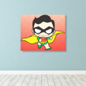 Mini Robin Leinwanddruck (Insitu (Holzboden))