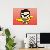 Mini Robin Poster (Heimbüro)