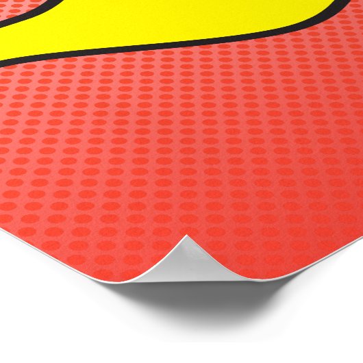 Mini Robin Poster (Ecke)