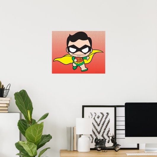 Mini Robin Poster (Heimbüro)