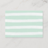 Mini-Rosa-Blütendusche Windelwaschmaschine - Raffl Begleitkarte (Rückseite)