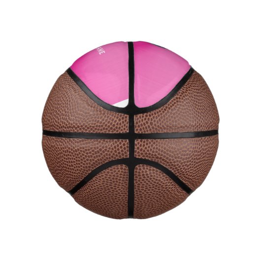 Mini-Rosa-Logo Mini Basketball (Rechts)