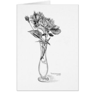 Mini-Rosen im Bleistift