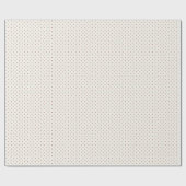 Mini-Rosenknospenfeld Geschenkpapier (Flach)