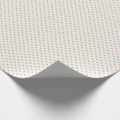 Mini-Rosenknospenfeld Geschenkpapier (Ecke)