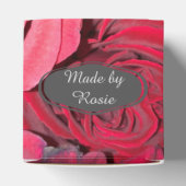 Mini-Rote Rose Geschenkschachtel (Oben)