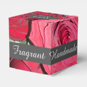 Mini-Rote Rose Geschenkschachtel (Rückseite)