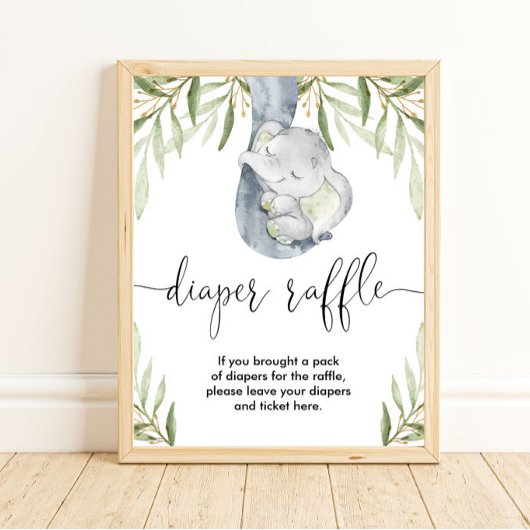 Mini-Safari-Babydusche Poster