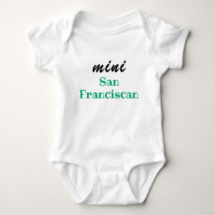 Mini San Franciscan, Babygeschenk, Mädchen, Junge, Baby Strampler