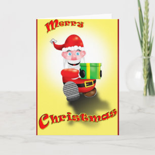 Mini Santa Feiertagskarte