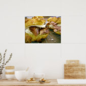 Mini-Schinken und Käse Poster (Küche)
