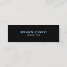 Mini schmale saubere und einfache Visitenkarte