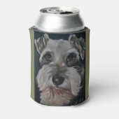 Mini Schnauzer Cooler Dosenkühler (Kanne Rückseite)