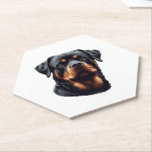 Mini Schnauzer Dog Lovers Untersetzer (angewinkelt)