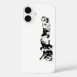 Mini Schnauzer Duo – Monochrome Art Phone Case