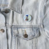 Mini Schnauzer Graduate Button (Beispiel)