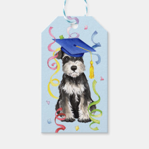 Mini Schnauzer Graduate Geschenkanhänger