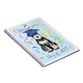 Mini Schnauzer Graduate Notizblock (Rechte Seite)