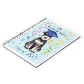 Mini Schnauzer Graduate Notizblock (Linke Seite)