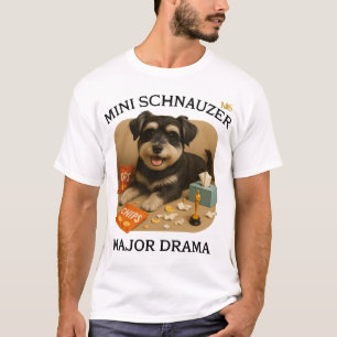 Mini-Schnauzer-Hunde Liebhaber  T-Shirt