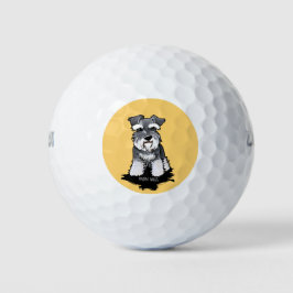 Mini Schnauzer KiniArt Golfball