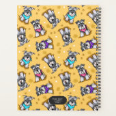 Mini Schnauzer KiniArt Planer (Rückseite)