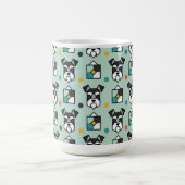 Mini-Schnauzer-Kunst Kaffeetasse (Mittel)