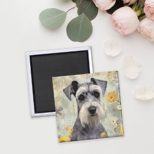Mini Schnauzer Magnet