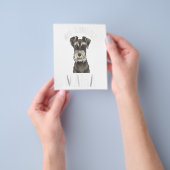 Mini Schnauzer Mama Shirt Mini Schnauzer Mama Flyer (Gruppe)