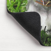 Mini-Schnauzer-Modepolster Mousepad (Ecke)