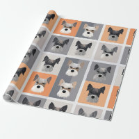 Mini Schnauzer Packpapier