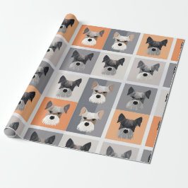 Mini Schnauzer Packpapier
