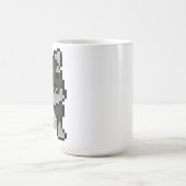 Mini Schnauzer Pixel Art Tasse (Mittel)