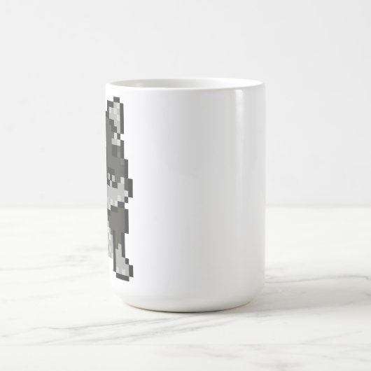 Mini Schnauzer Pixel Art Tasse (Mittel)